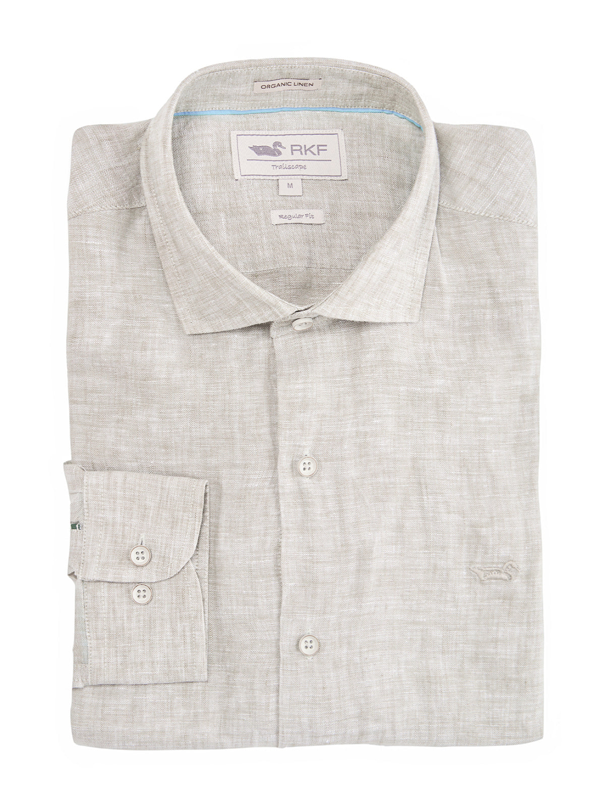 Camisa de Lino Orgánico M/L H Melange Lint Hombre 1