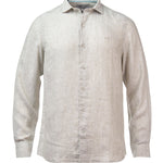 Camisa de Lino Orgánico M/L H Melange Lint Hombre 2