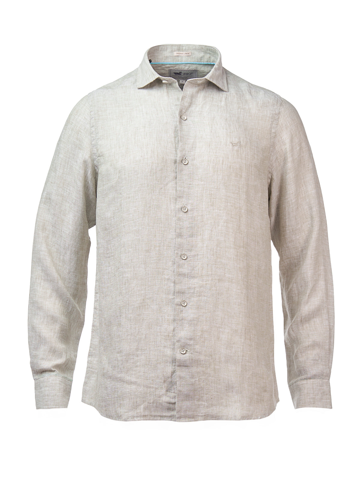 Camisa de Lino Orgánico M/L H Melange Lint Hombre 2