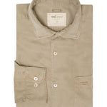 Camisa M/L H Aveiro Tencel Camel Hombre 1