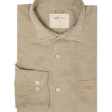 Camisa M/L H Aveiro Tencel Camel Hombre 1