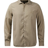 Camisa M/L H Aveiro Tencel Camel Hombre 2