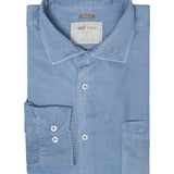Camisa M/L H Aveiro Tencel Azul Hombre 1