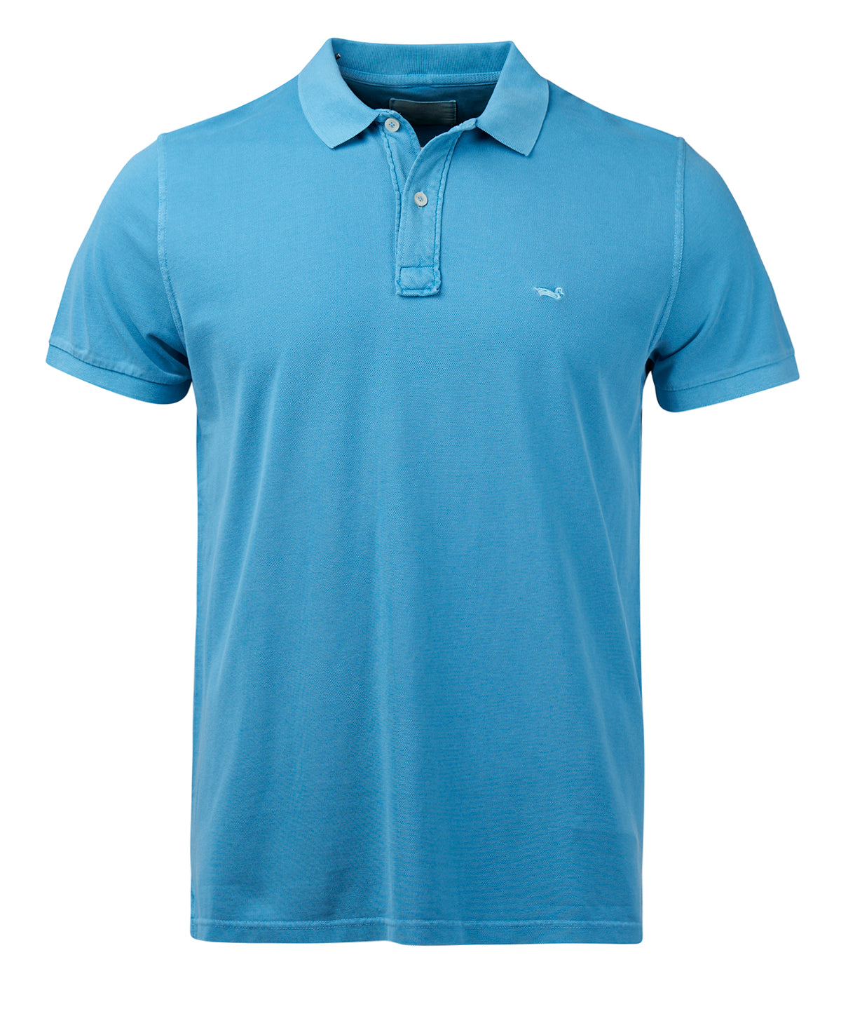 Polo M/C H Pique Pro Turquesa Hombre 1