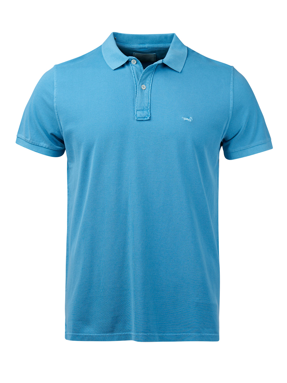 Polo M/C H Pique Pro Turquesa Hombre 1