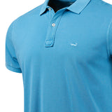 Polo M/C H Pique Pro Turquesa Hombre 3