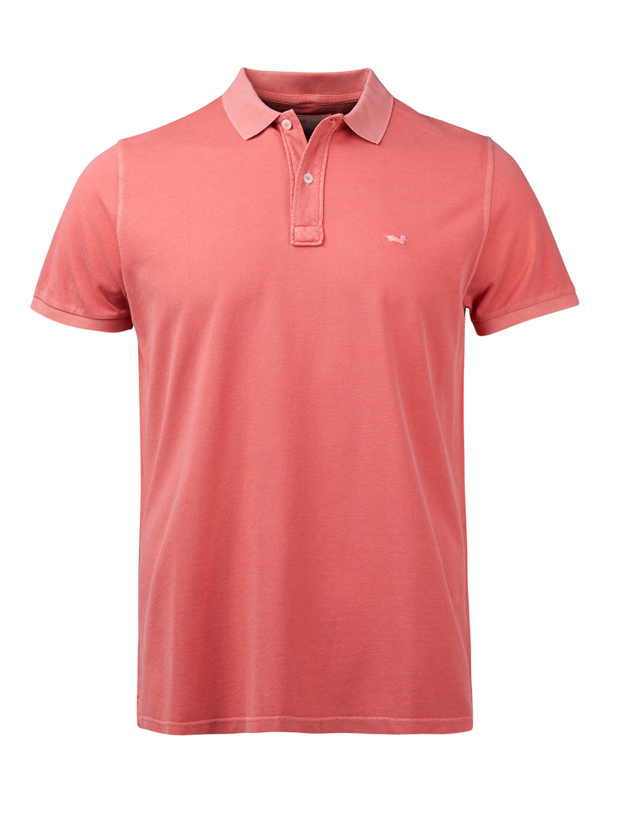 Polo M/C H Pique Pro Coral Hombre 1