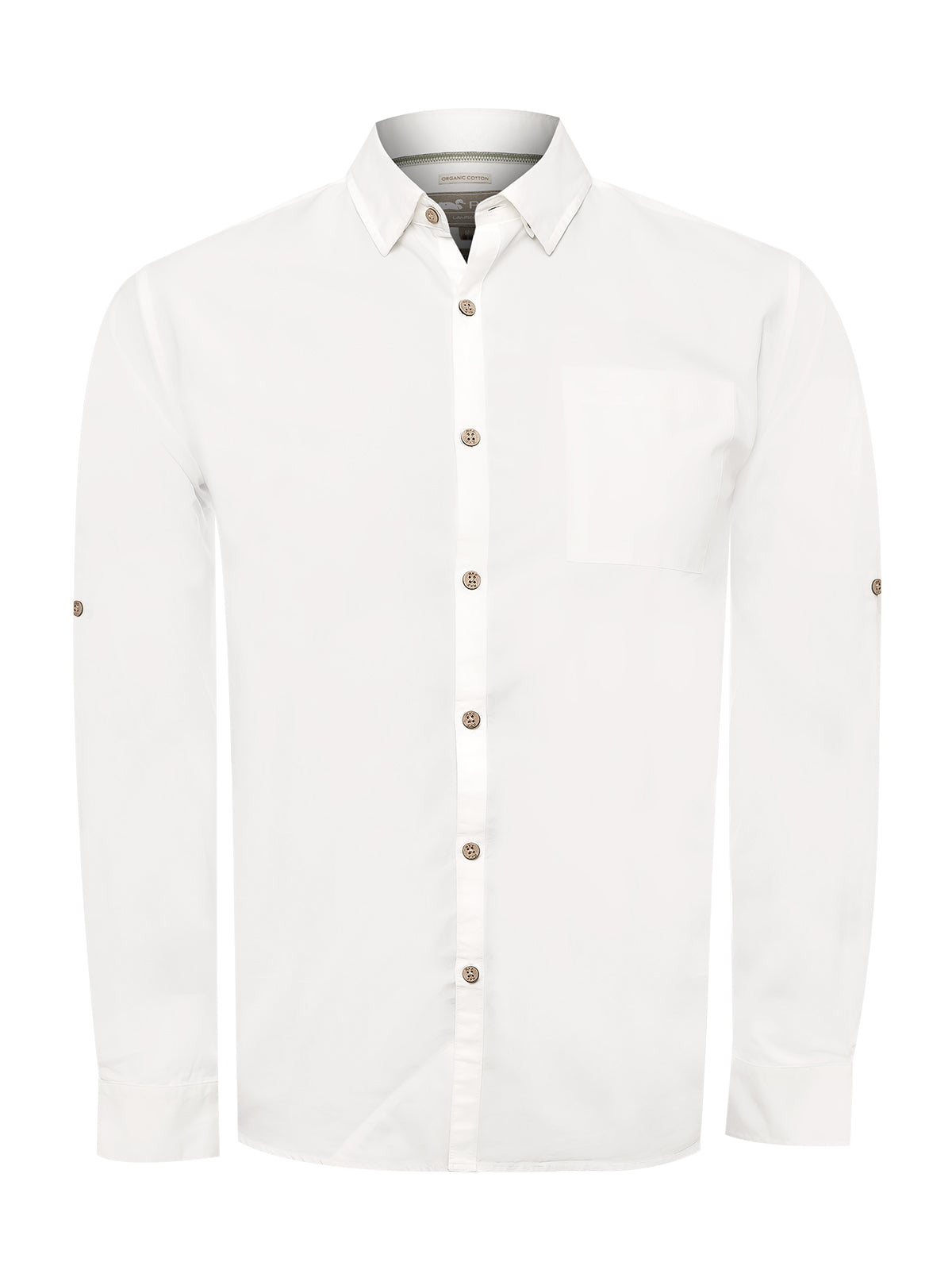 Camisa M/L H Galiton White Hombre 1