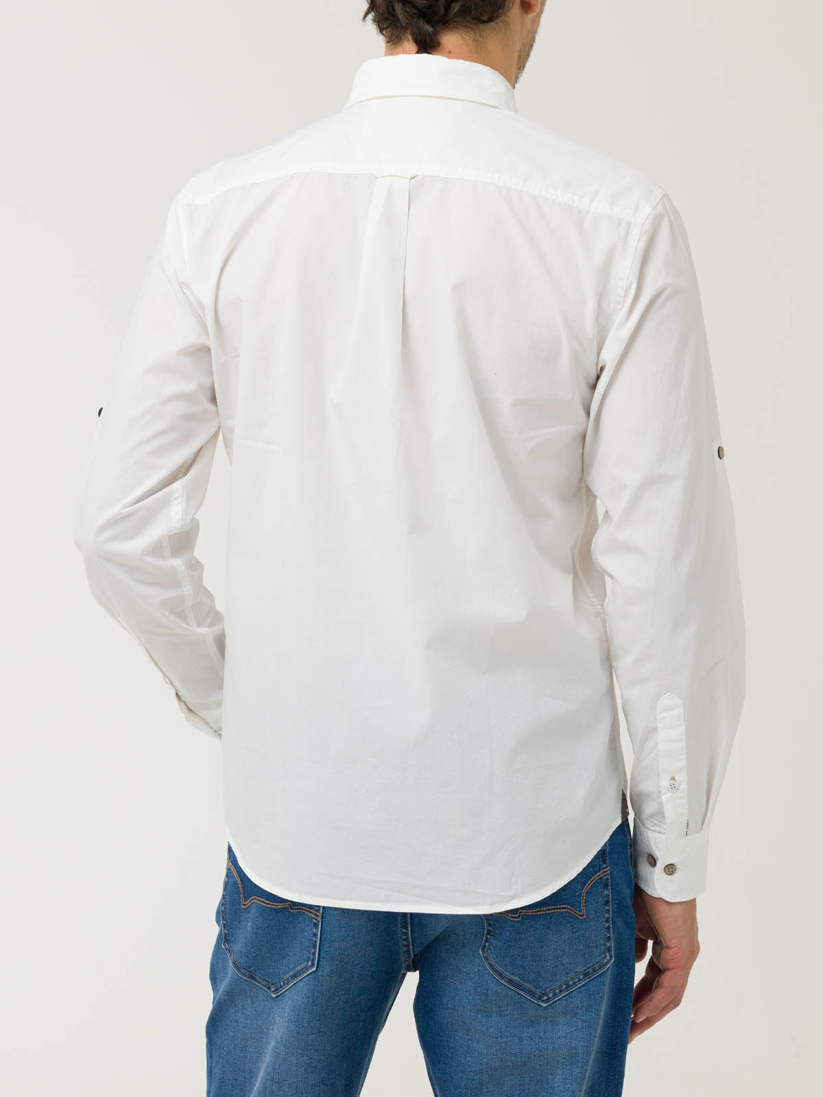 Camisa M/L H Galiton White Hombre 5