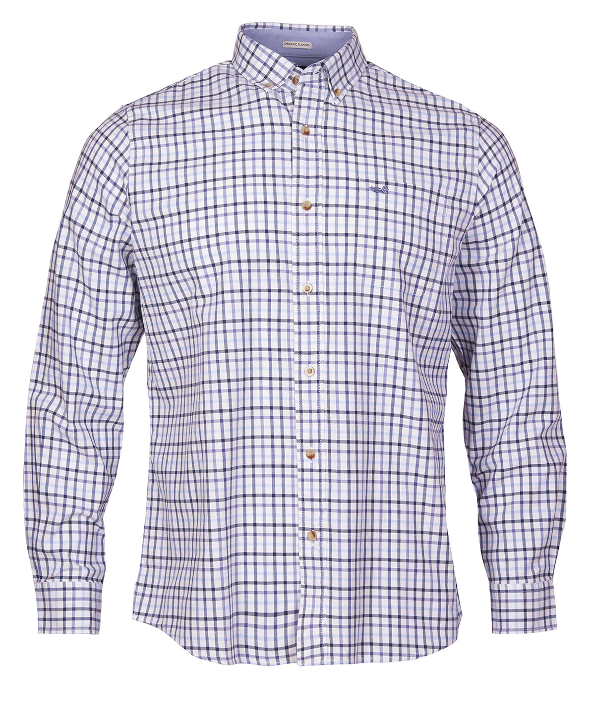 Camisa M/L H Viyella But Cuadros Navy Hombre 1