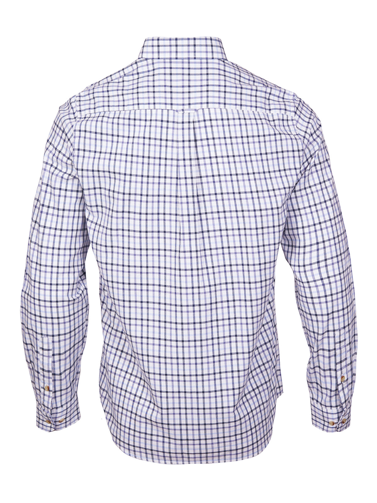 Camisa M/L H Viyella But Cuadros Navy Hombre 2