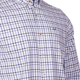 Camisa M/L H Viyella But Cuadros Navy Hombre 3