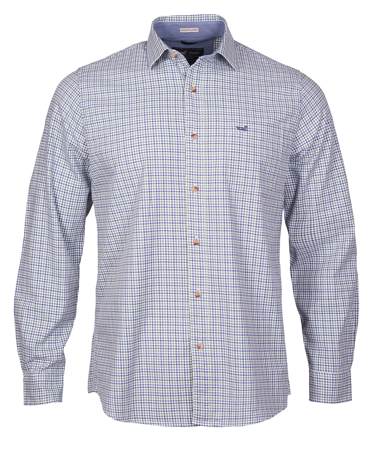Camisa M/L H Viyella It Cuadros Stone Grass Hombre 1