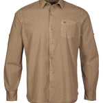 Camisa M/L H Leeds Marrón Hombre 1