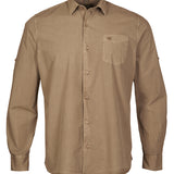Camisa M/L H Leeds Marrón Hombre 1