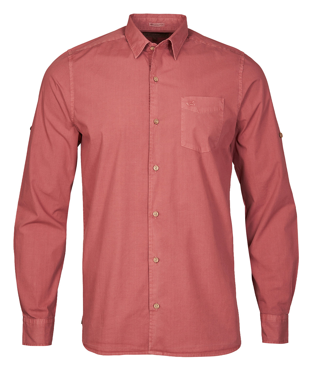 Camisa M/L H Leeds Vinotinto Hombre 1