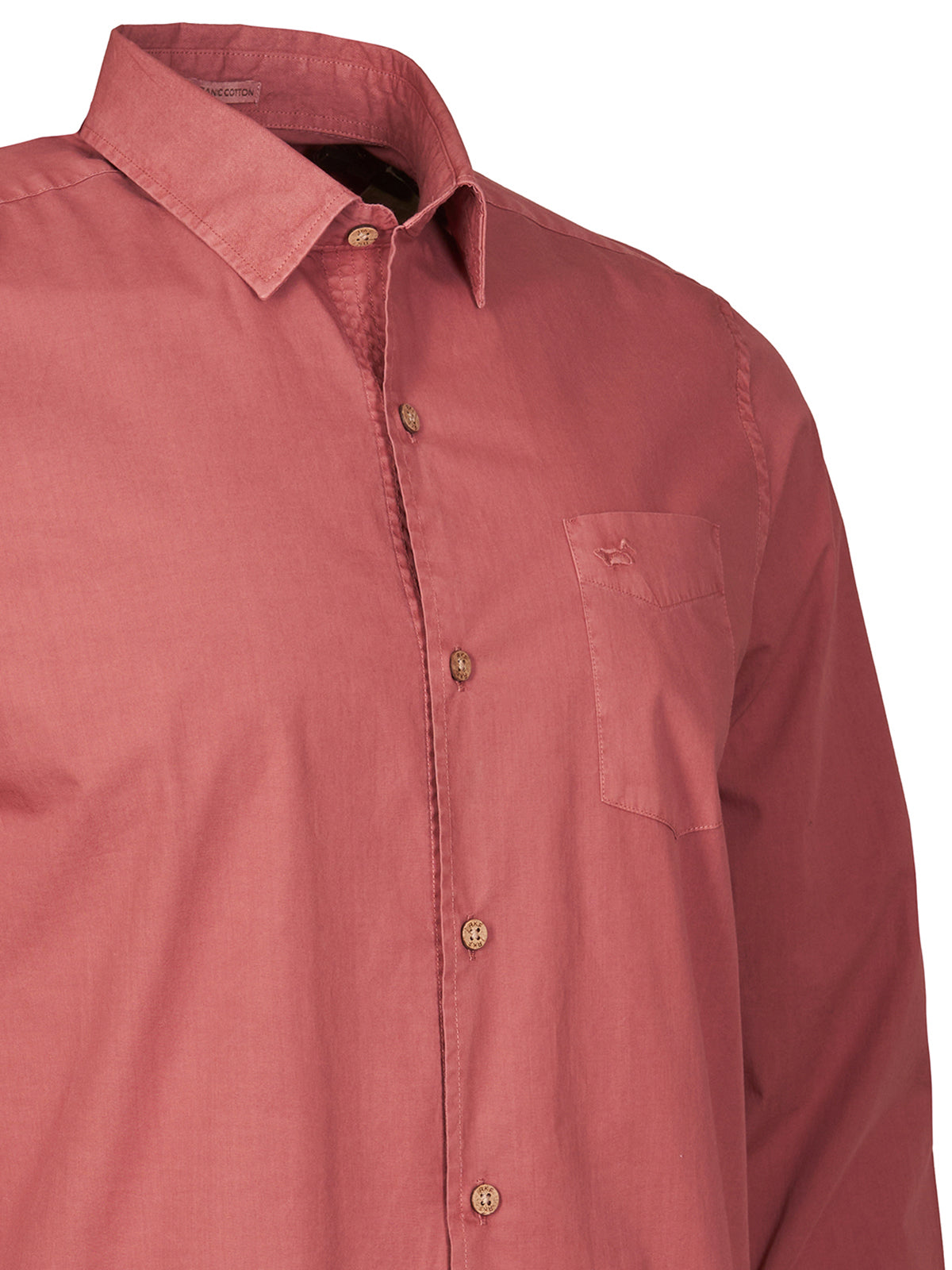 Camisa M/L H Leeds Vinotinto Hombre 3