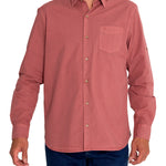 Camisa M/L H Leeds Vinotinto Hombre 4