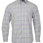 Camisa M/L H Tartán Cord Square Wasabi Hombre 1