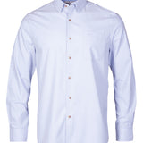 Camisa M/L H Anzio Azul Hombre 1