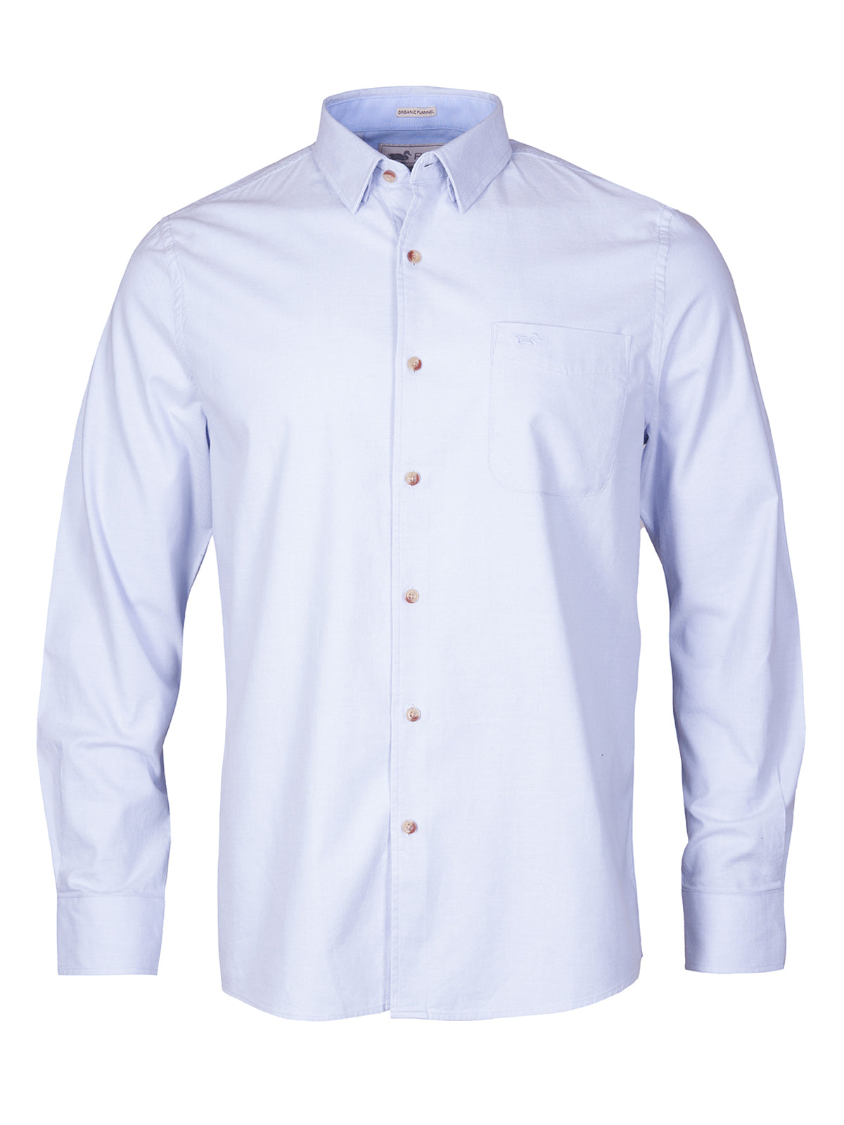 Camisa M/L H Anzio Azul Hombre 1