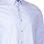Camisa M/L H Anzio Azul Hombre 3