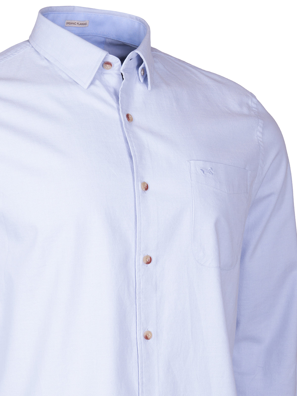 Camisa M/L H Anzio Azul Hombre 3