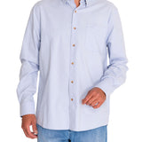 Camisa M/L H Anzio Azul Hombre 4