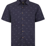Camisa M/C H Tencel Print Sea World Hombre 1