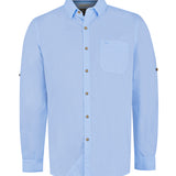 Camisa M/L H Galiton Blue Bell Hombre 1