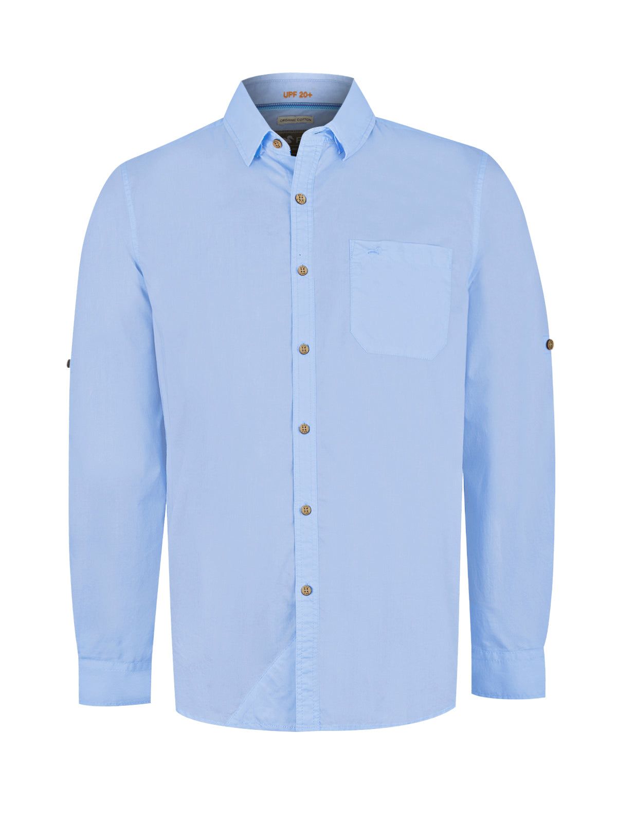 Camisa M/L H Galiton Blue Bell Hombre 1