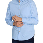 Camisa M/L H Galiton Blue Bell Hombre 4
