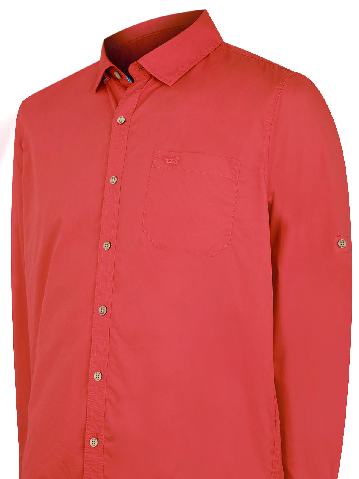 Camisa M/L H Galiton Coral Hombre 3