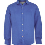 Camisa de Lino Orgánico M/L H Olimpian Blue Hombre 1