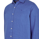 Camisa de Lino Orgánico M/L H Olimpian Blue Hombre 2