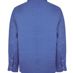 Camisa de Lino Orgánico M/L H Olimpian Blue Hombre 3