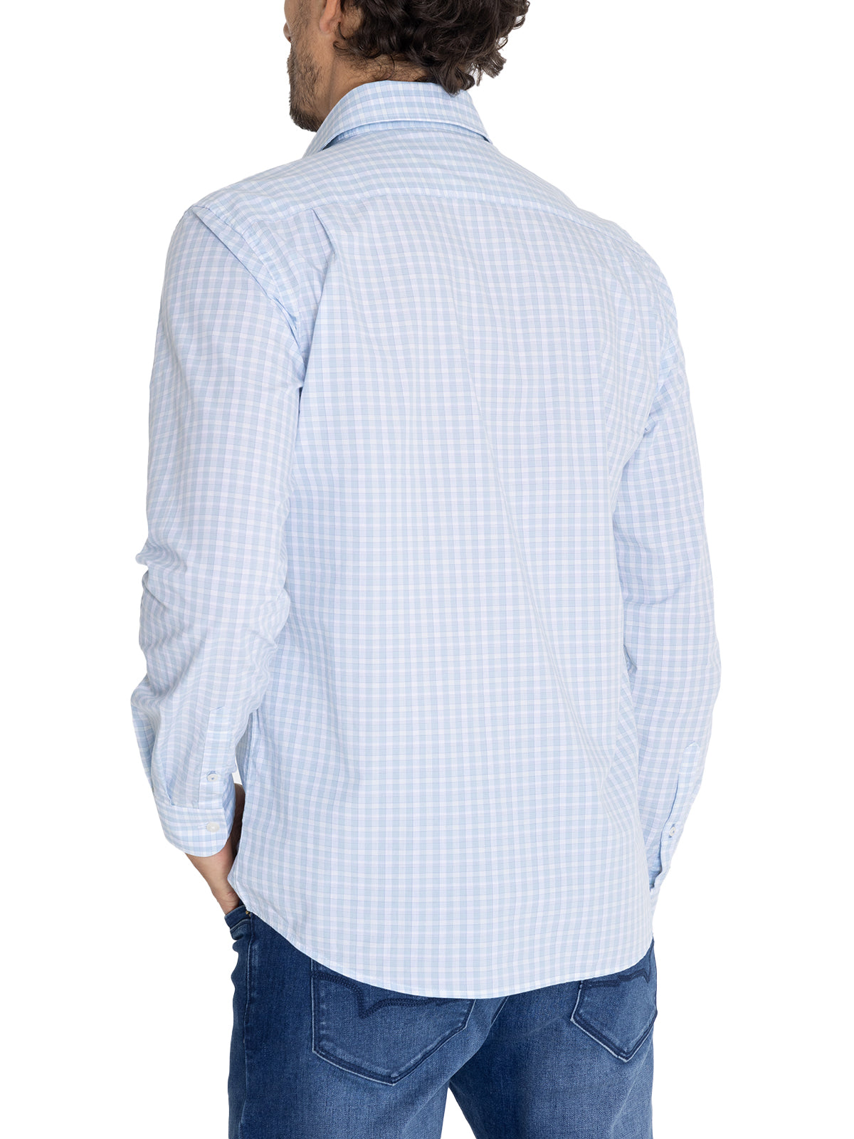 Camisa M/L H Lighter Tartán Misty Hombre 5