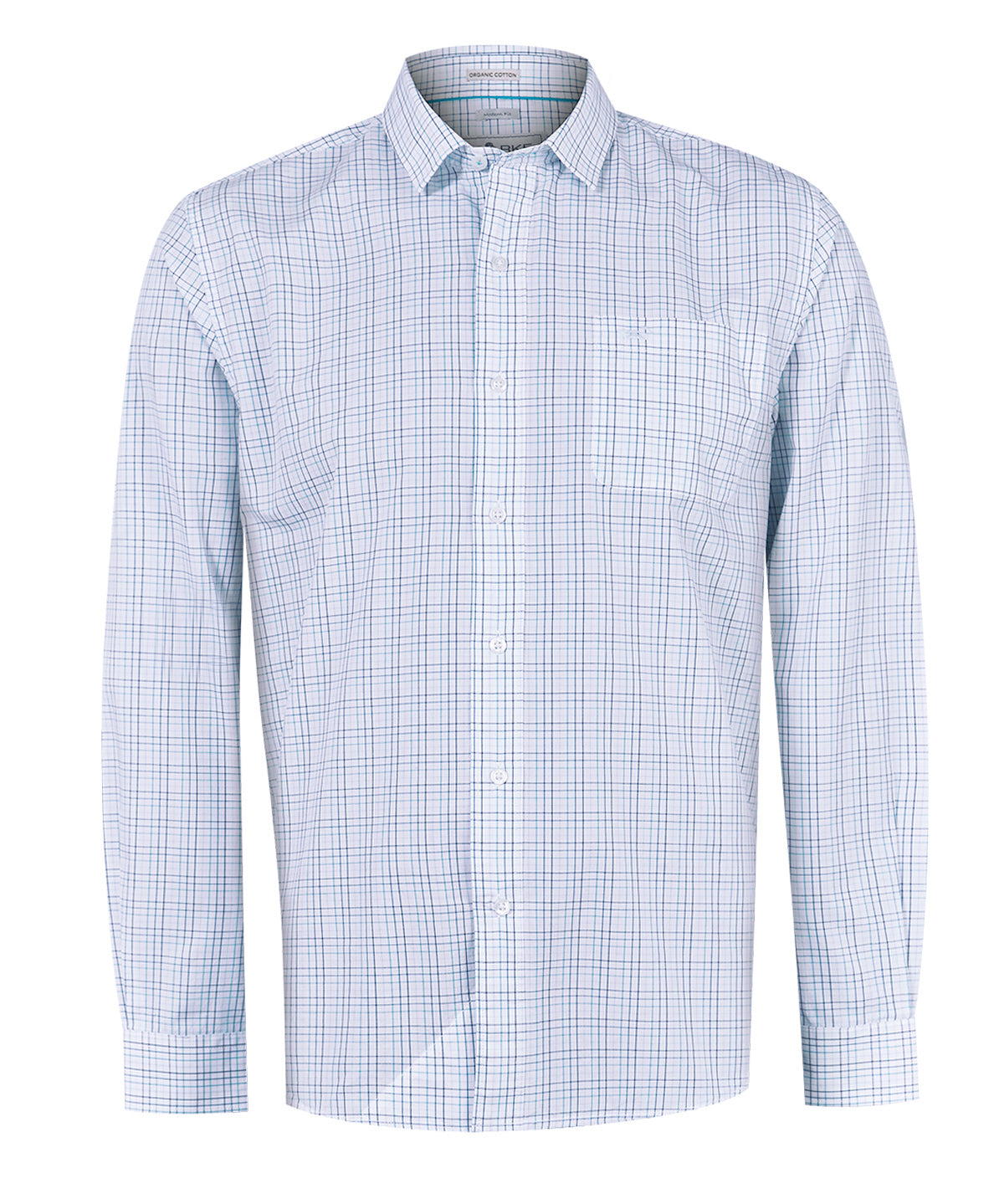Camisa M/L H Lighter Tartán Blue Moon Hombre 1