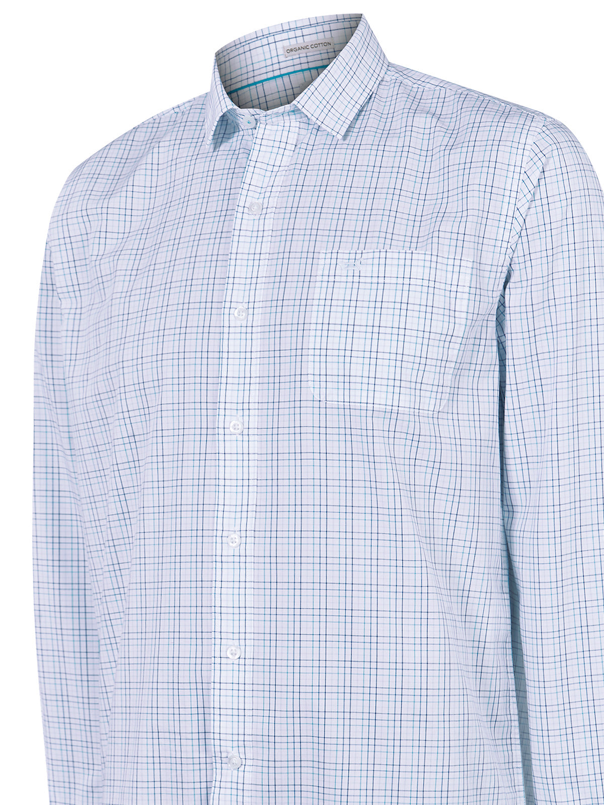 Camisa M/L H Lighter Tartán Blue Moon Hombre 3