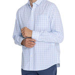 Camisa M/L H Lighter Tartán Blue Moon Hombre 5