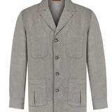 Chaqueta Lino H Fornillo Verde Hombre 1