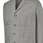 Chaqueta Lino H Fornillo Verde Hombre 3