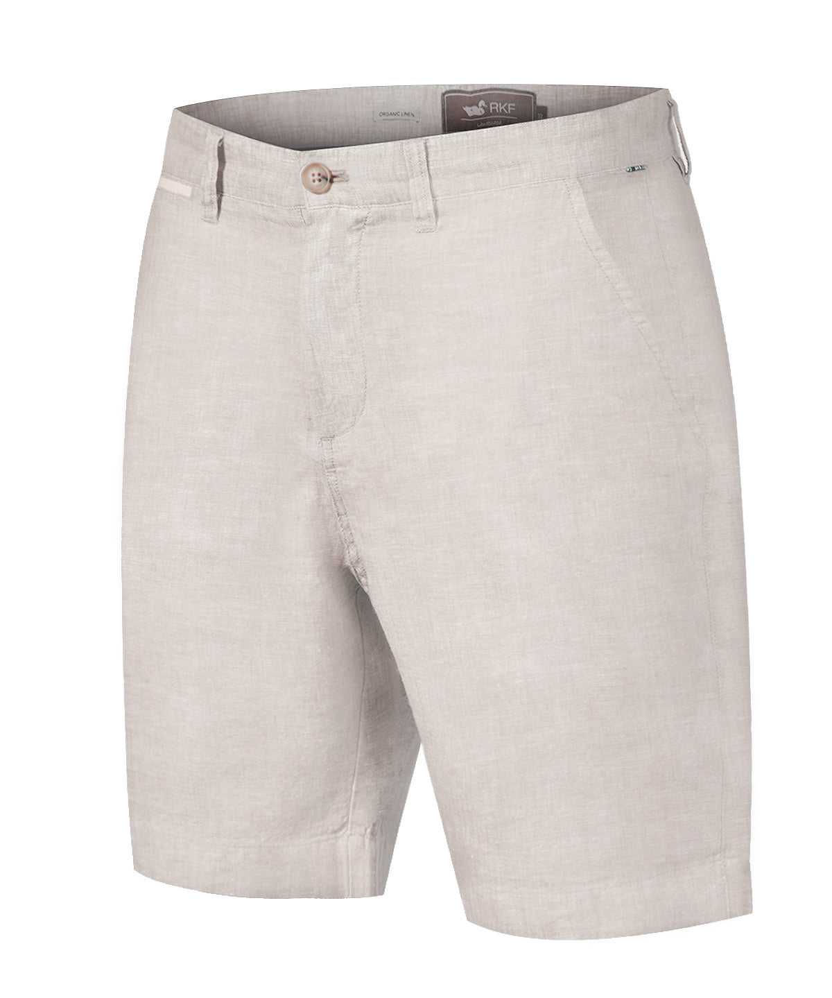 Bermuda Clásica H Linen Sandshell Hombre 1