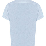 Camisa de Lino Orgánico M/C H Azul Hombre 2