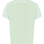 Camisa de Lino Orgánico M/C H Jersey Pistachio Hombre 2