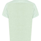 Camisa de Lino Orgánico M/C H Jersey Pistachio Hombre 2