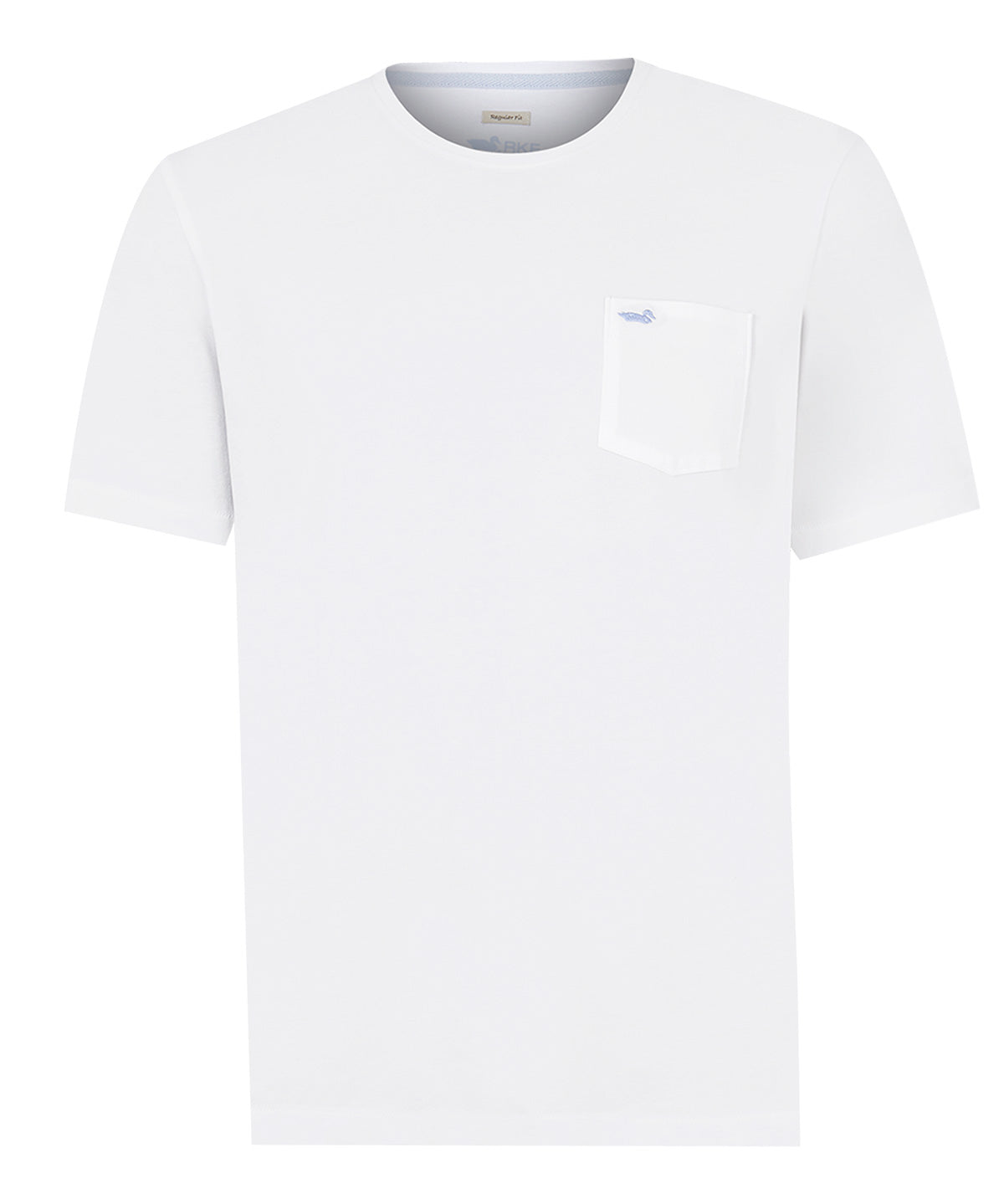 Camiseta M/C H Basic White Hombre 1
