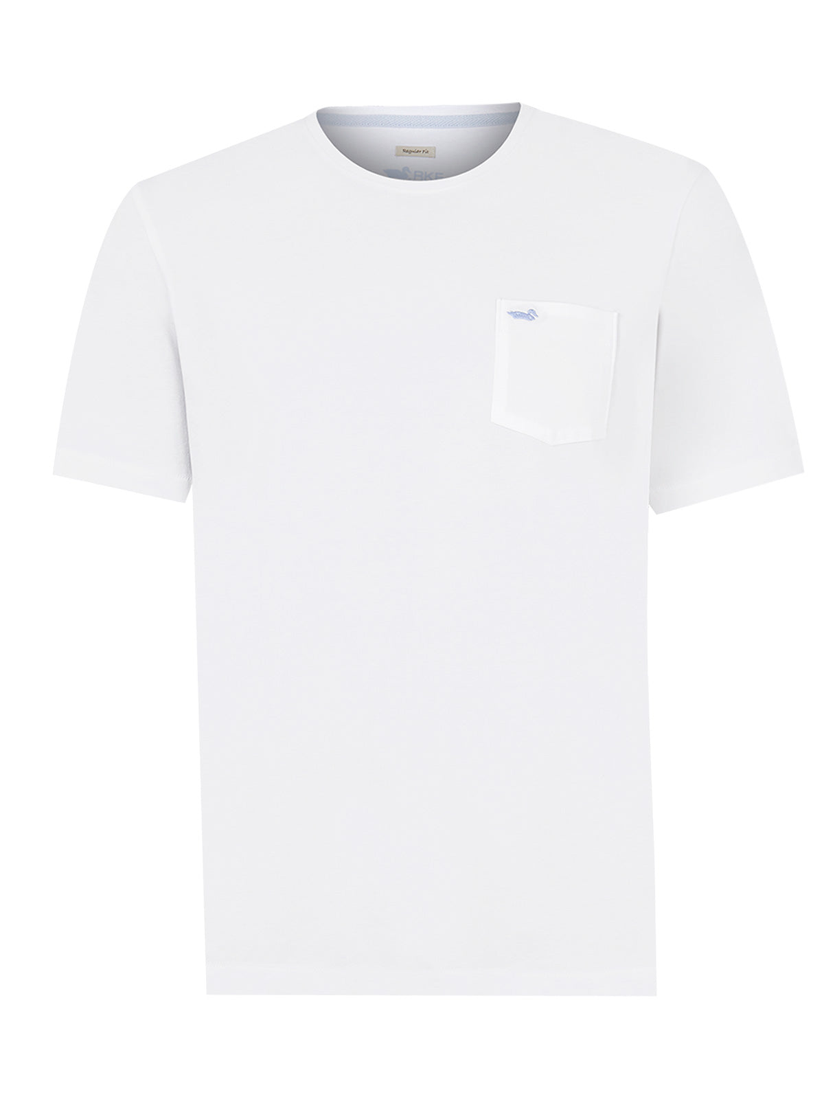 Camiseta M/C H Basic White Hombre 1