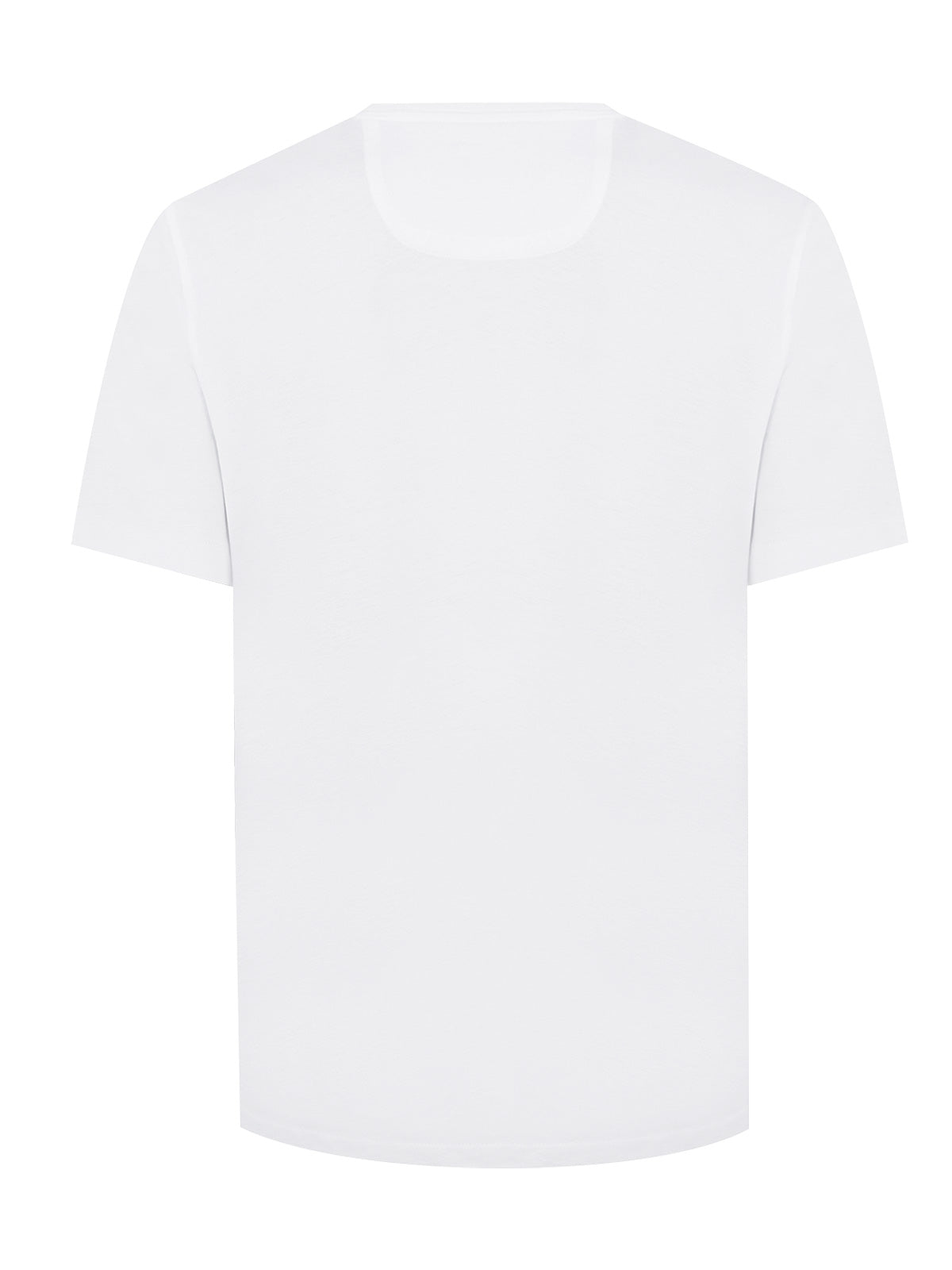 Camiseta M/C H Basic White Hombre 2