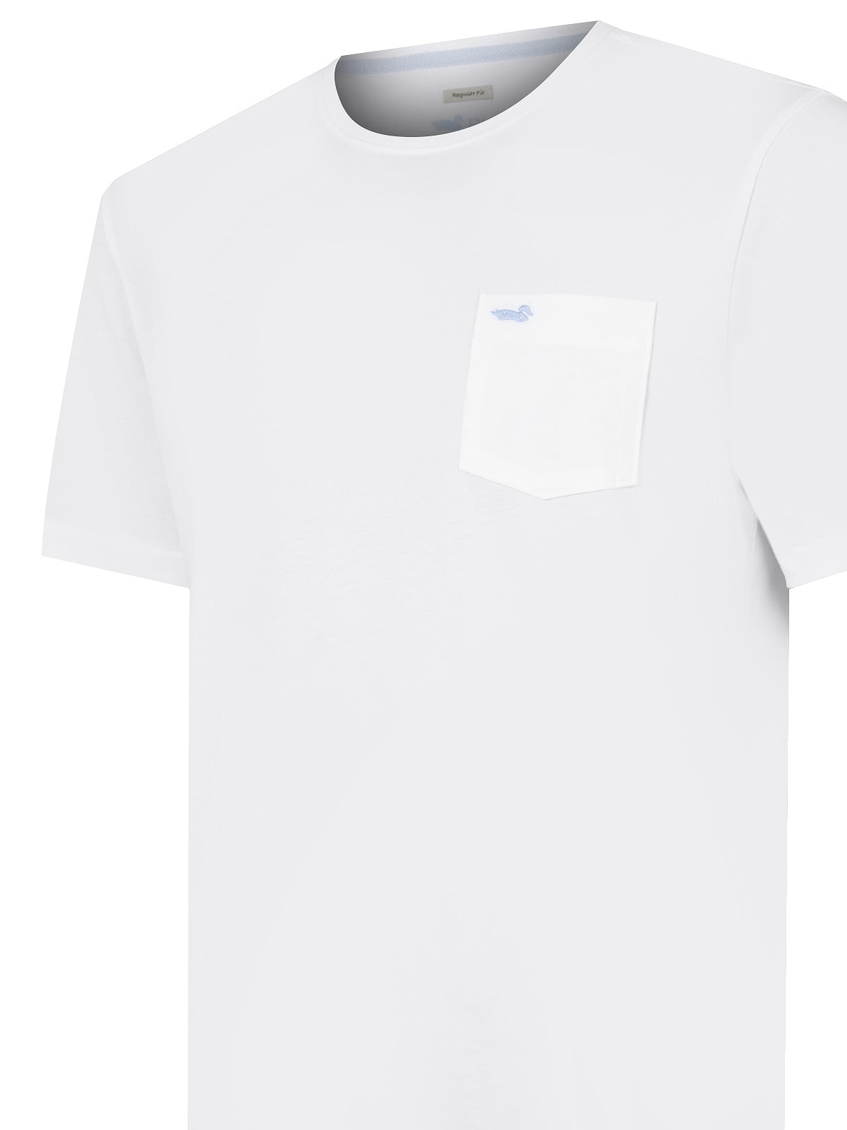 Camiseta M/C H Basic White Hombre 3